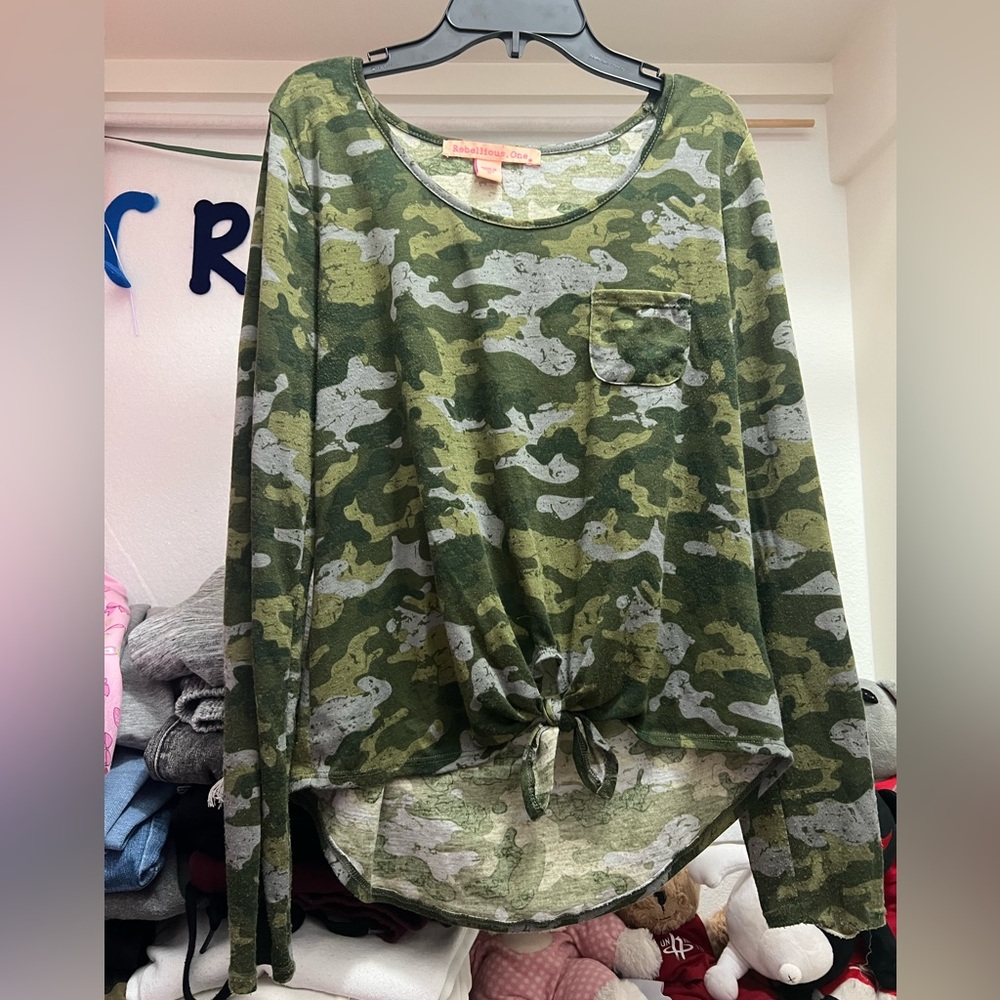 Camouflage top